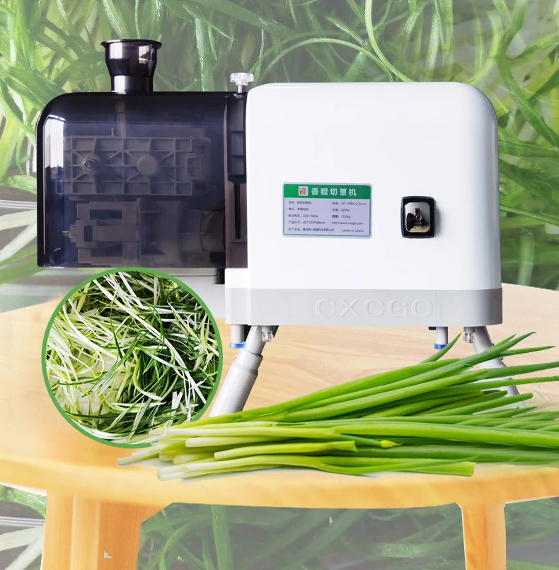 

Commercial Electric Green Onion Shredding Machine Vegetable Cutting Machine Scallion Pepper Cutter For Hotel Restaurant And Home