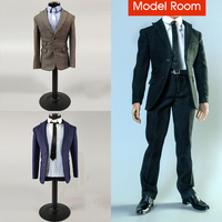 SGTOYS S016 1/6 Male Business Suit Set Gentleman Clothes Model Fit 12'' Narrow Shoulder Action Figure Body Dolls In Stock