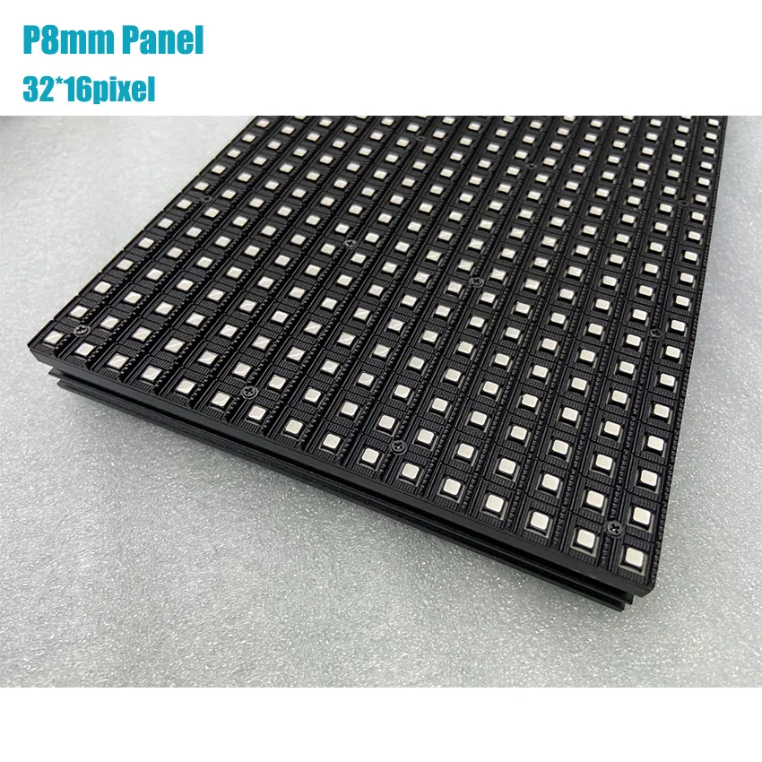 Smd P8mm 256X128Mm Led Display Module 32X16 Dots Outdoor Waterdichte Led Panelen Module Voor Fase commerciële Reclame
