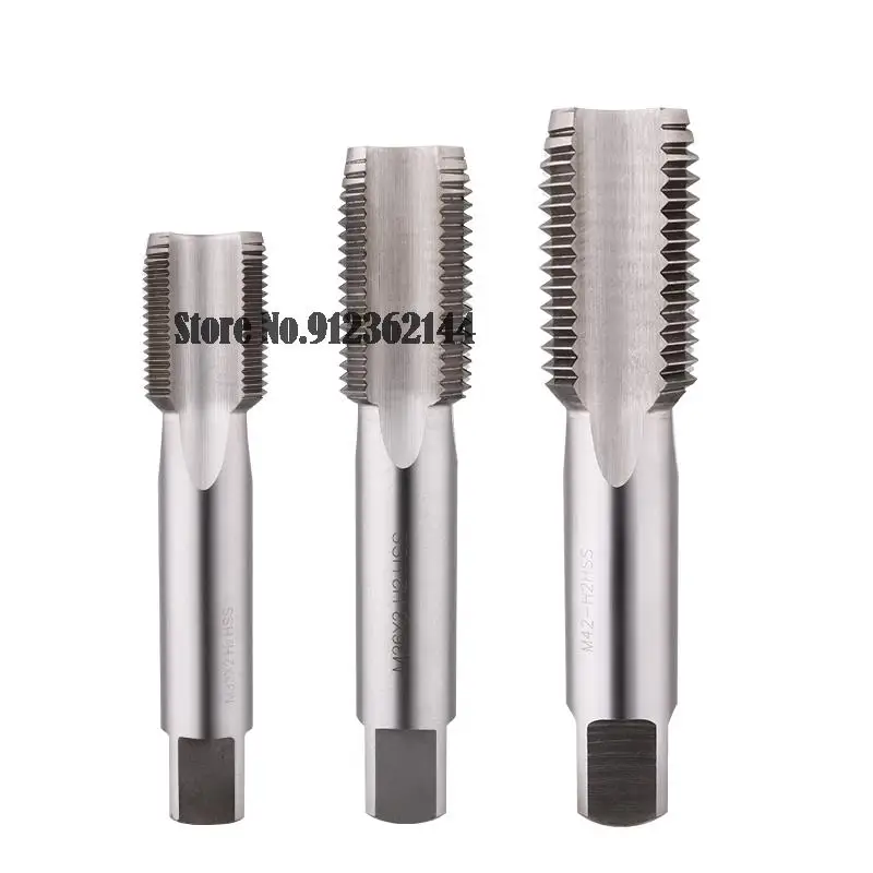 M36 M37 M38 M39 M40 M42 M45 Left Hand Metric Thread Tap HSS Screw Taps Drill Bit Machine Straight Shank Plug Tap