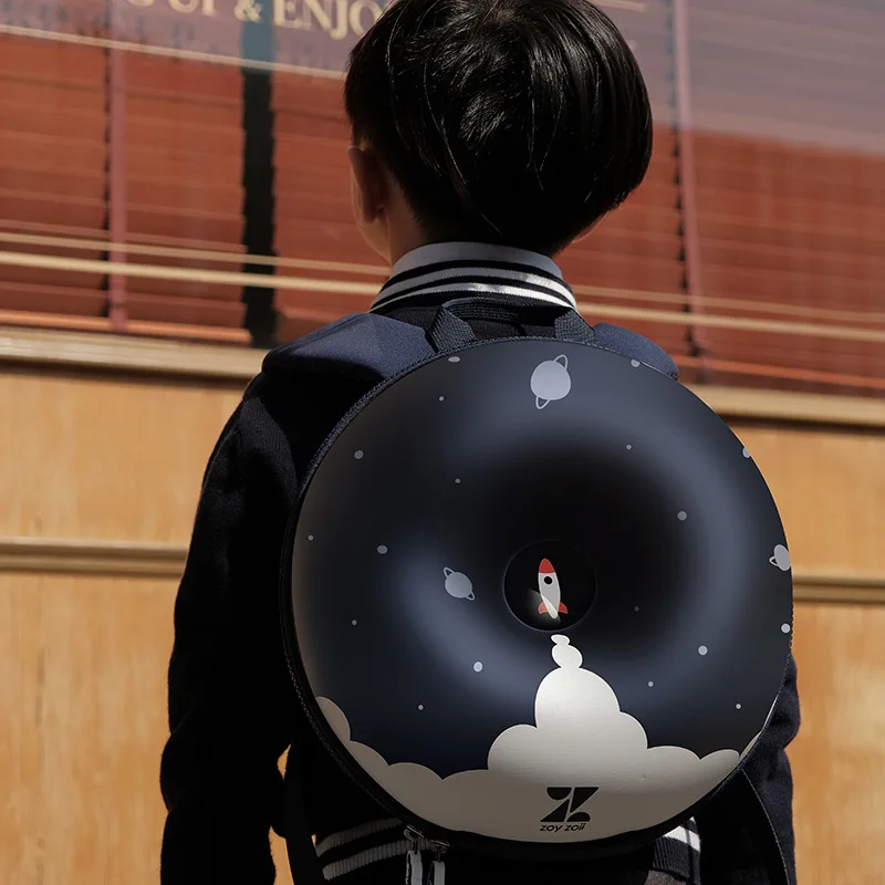 

Cute Children's Rainbow Donut Backpack Waterproof School Bag for Boys And Girls Kindergarten Shoulder Bag