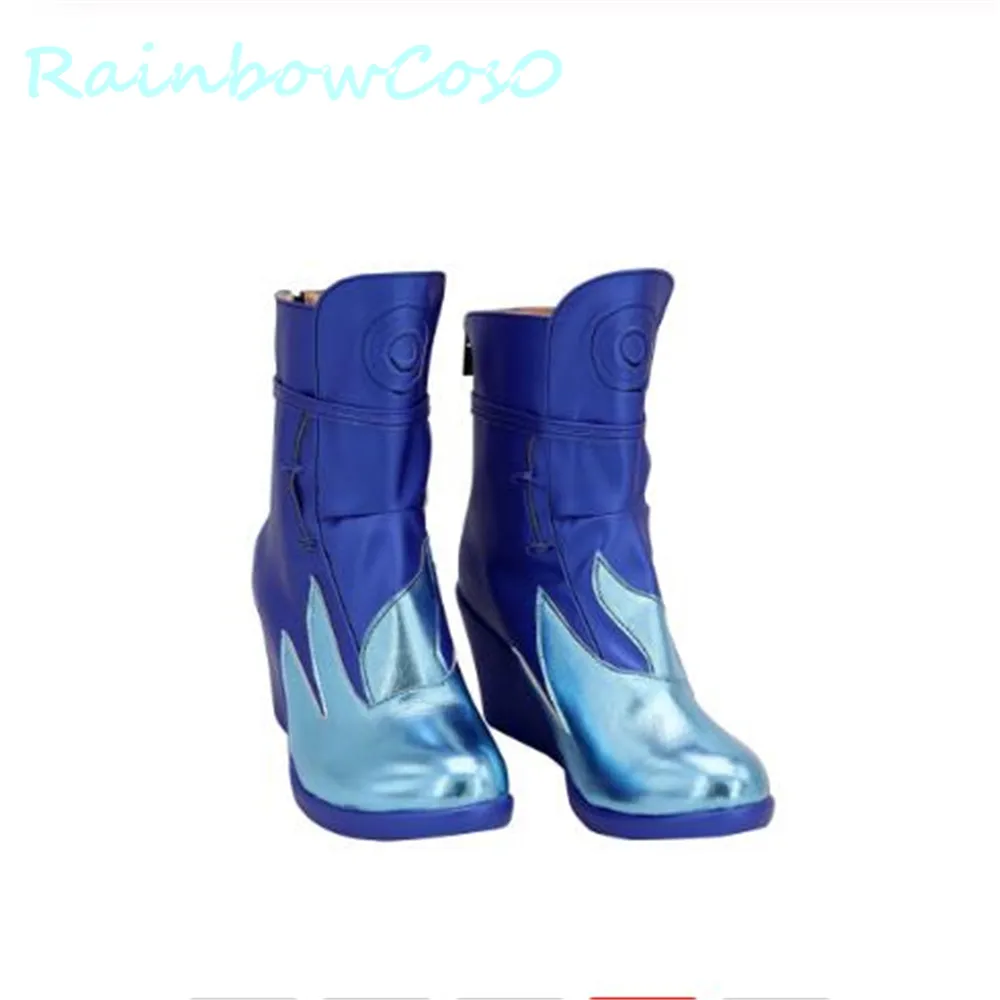 Descendants 3 Evie Mal Cosplay zapatos botas juego Anime Halloween RainbowCos0 W1057