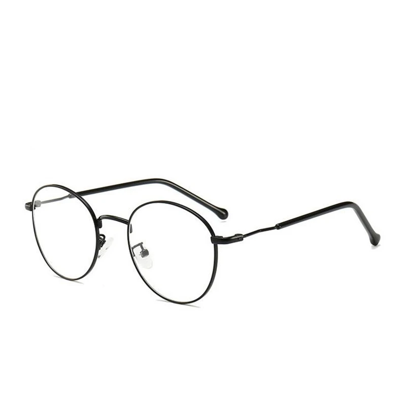 Oval 1.56 Aspherical Lens Prescription Eyeglasses Women Men Student Optical Spectacle Nearsighted Glasses 0 -0.5 -0.75 To -6.0