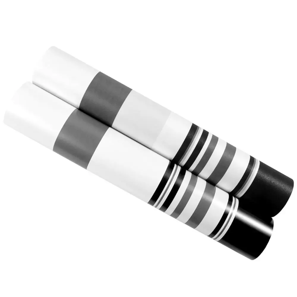 White Black Grey Wallpaper Modern Vertical Stripes Wall Paper TV Background Living Room Wall Covering Mural for Girl Boy Bedroom