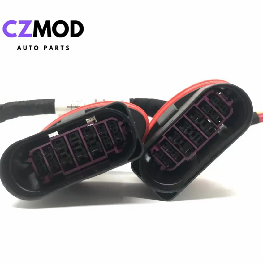 

Car Headlight Modification Upgrade Special Transfer Wiring Adapter Harness For Audi A6 From 05-08 Xenon To 09-11 Xenon