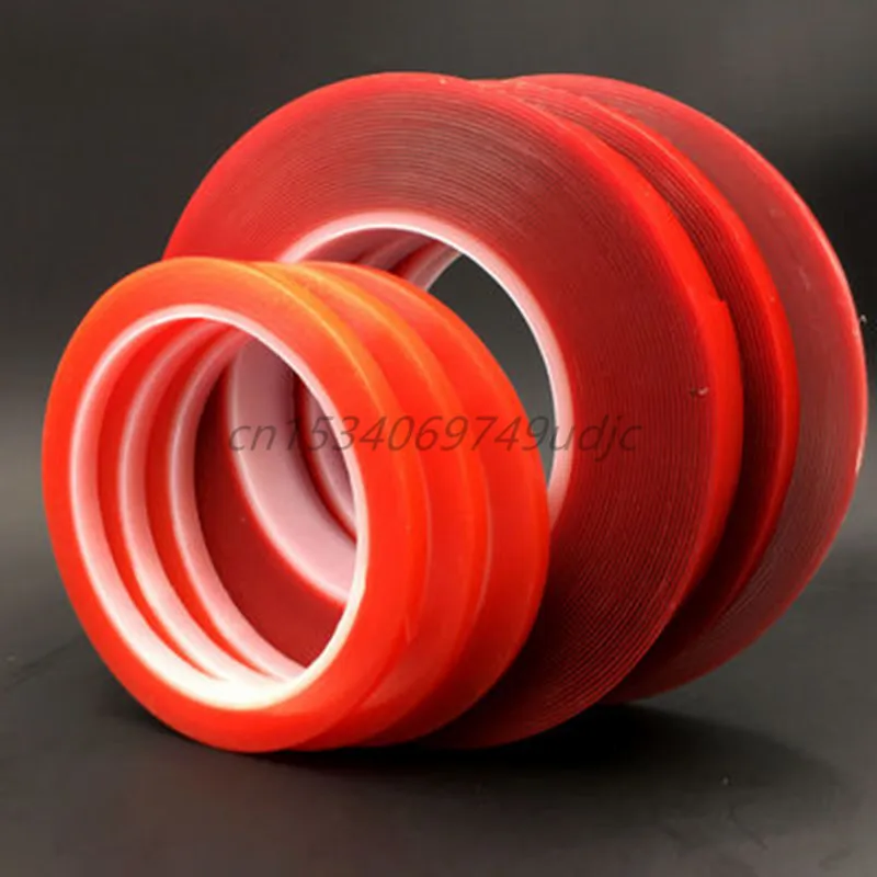 Car Double-sided Length 3M Width 5/6/8/10/12/15/20MM Strong Clear Acrylic Foam Adhesive Sided Adhesive Tape Car Sticker