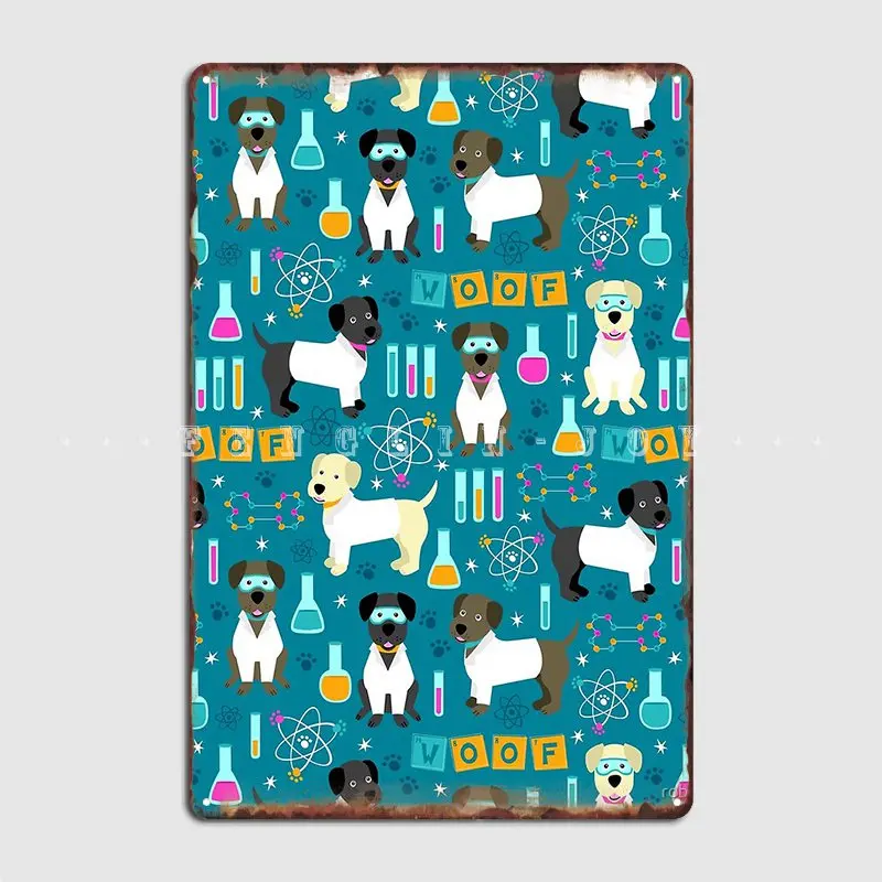 Lab Assistants Poster Metal Plaque Club Home Bar Cave Decoration Painting Décor Tin Sign Posters