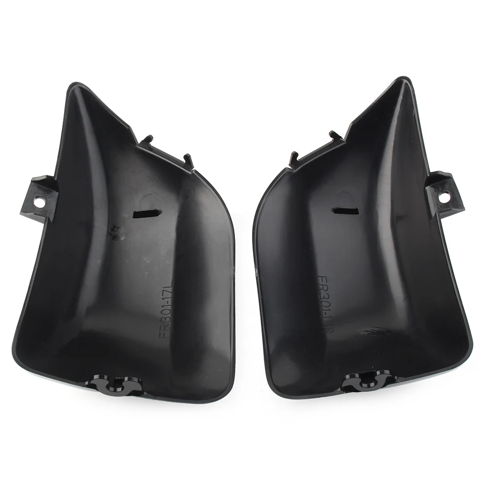 2Pcs Motorcycle ABS Fairing Side Battery Cover Protective Guard for Yamaha Virago 400 500 535 XV400 XV500 XV535 Gloss Black