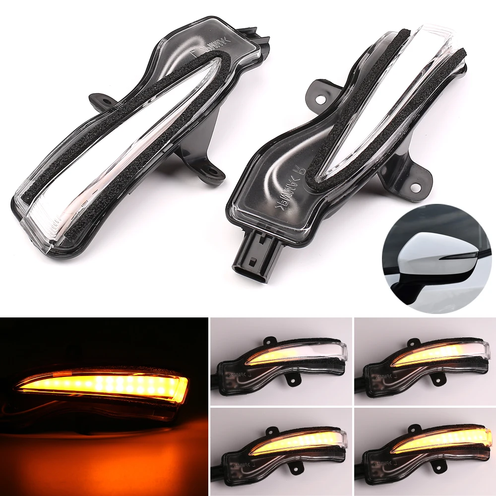 

Side Rear-View Mirror Indicator Light LED Dynamic Turn Signal Blinker For Mazda CX-3 CX3 2016-2018 CX-4 CX4 CX-5 CX5 KE 2016