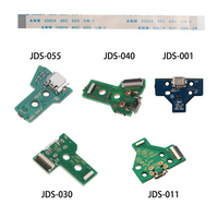 10 PCS PS4 USB Charge Port JDS-030/JDS-011 & 12 Pin, JDS-001 & 14 Pin, FJDS-055 & 12 Pin Connector Cable Replacement