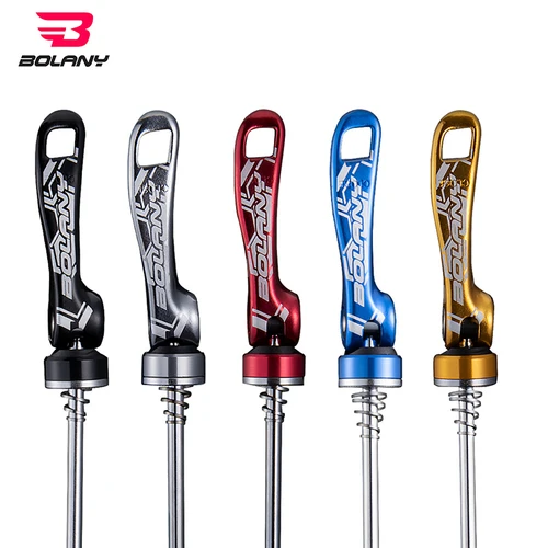 VIARO 자전거 허브 퀵릴리즈 꼬치 레버, 알루미늄 합금, 100mm, 135mm 휠 허브, 사이클링 MTB 도로 자전거 액세서리, 내구성 부품