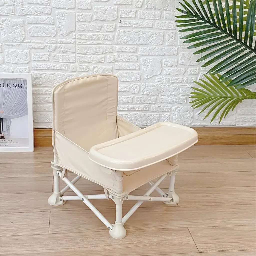 Sell Like Hot Cakes Baby Children Eat Chair Folding Chair A Portable Folding Chair Baby Multi-functional Chair Beach Chair 2024