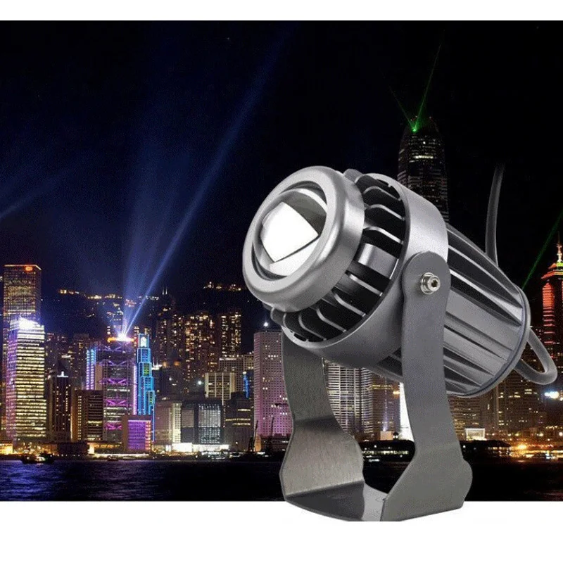 LED Lawn Light 3W 10W AC110V 220V Wall Washer Waterproof Floodlights Narrow Beam Spot Lamp Outdoor Landscape Lighting