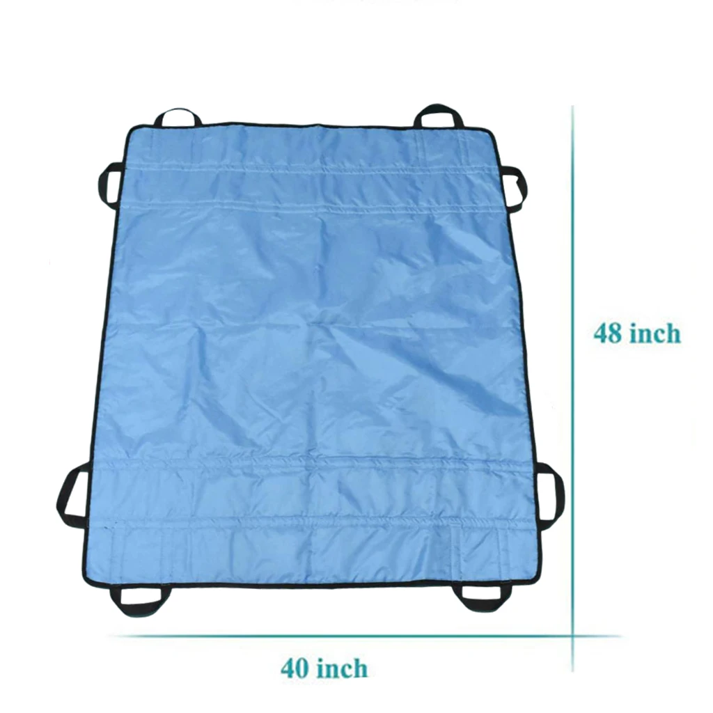 Turn Over Care Belt Devices Sliding Sheet Movement Multipurpose Get up Underpad Bed Transfer with Handles for Adult Bed Patients