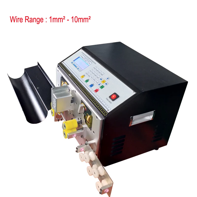 

10mm2 Wire Stripper Cable Cutting Stripping Machine for wire AWG7-AWG17 Cable Cut and Strip