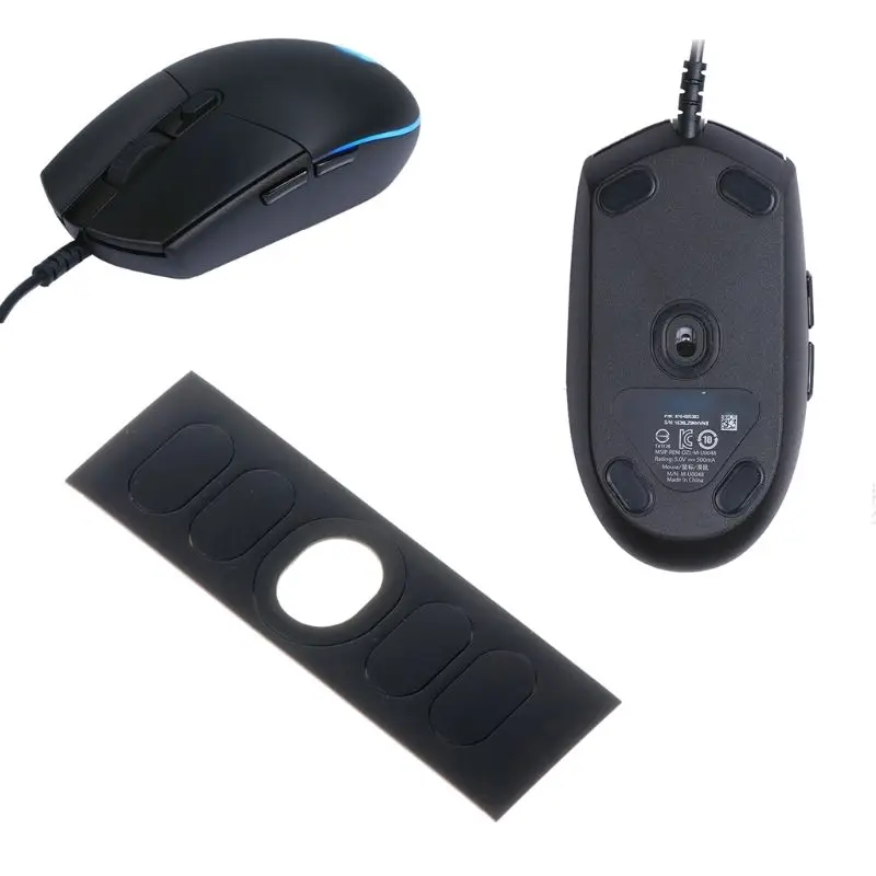 1 Set 0.6mm Mouse Feet Mouse Skates For Logitech G102