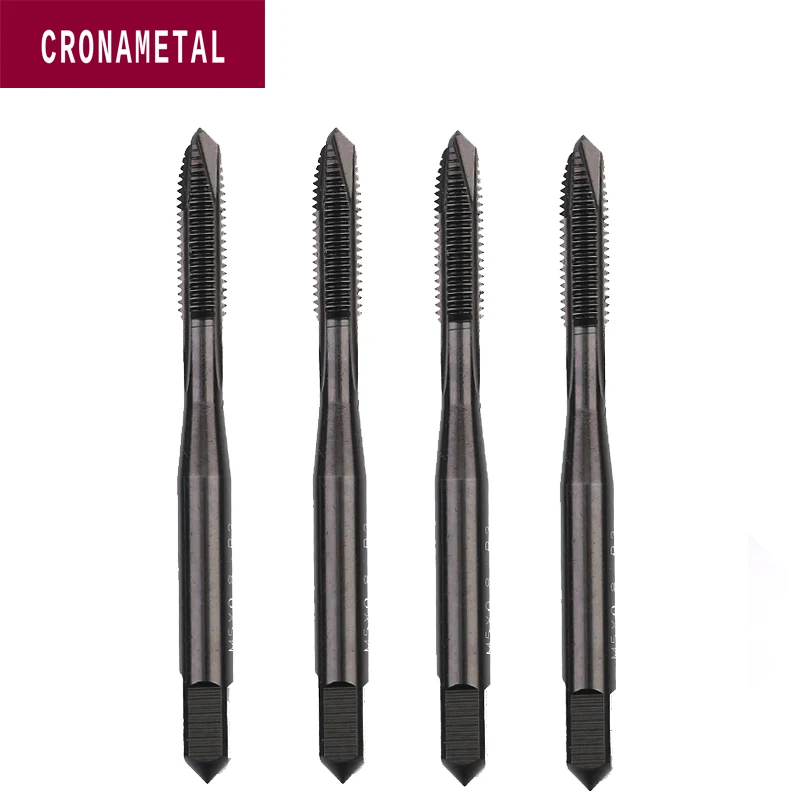 CRONAMETAL HSS Co Spiral Point Taps HSS Screw machine tap with OXIDATION M6 thread tap