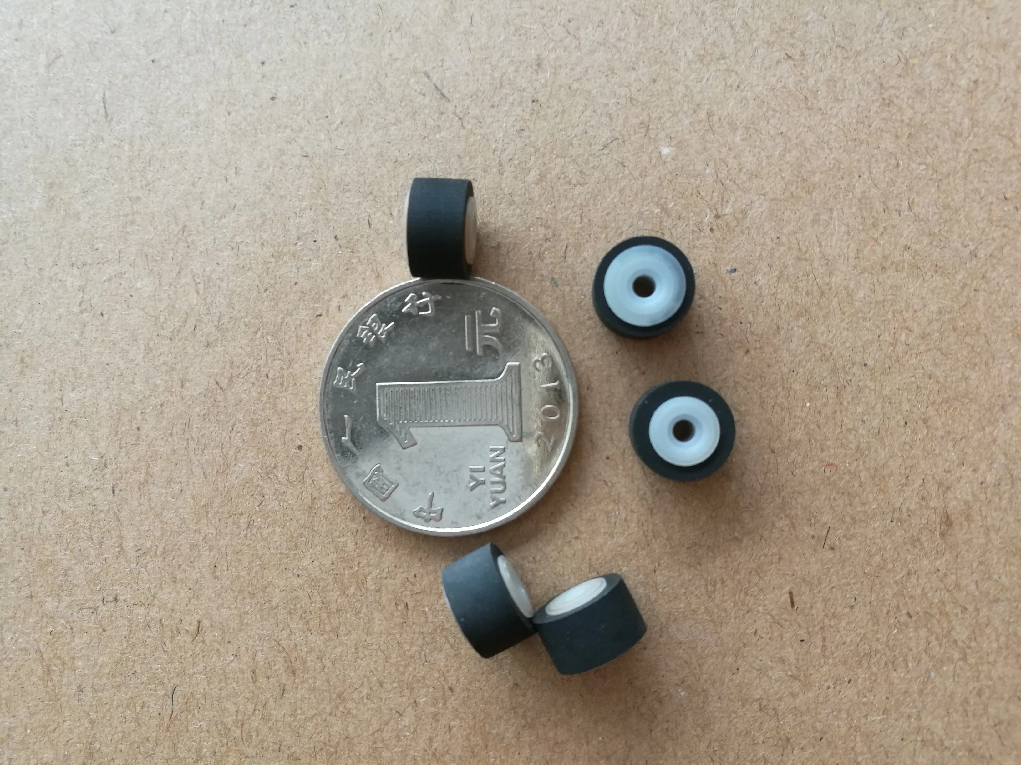 Bộ 5 9Mm * 6Mm * 2.5Mm Áp Suất Ròng Rọc, máy Nghe Nhạc Áp Suất Ròng Rọc/Repeater Áp Suất Ròng Rọc, Máy Ghi Âm Core Áp Lực Dây