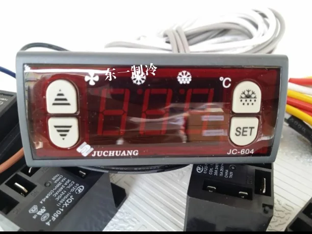 

Controlador de temperatura del Gabinete de visualización del refrigerador JC-604 JC-605