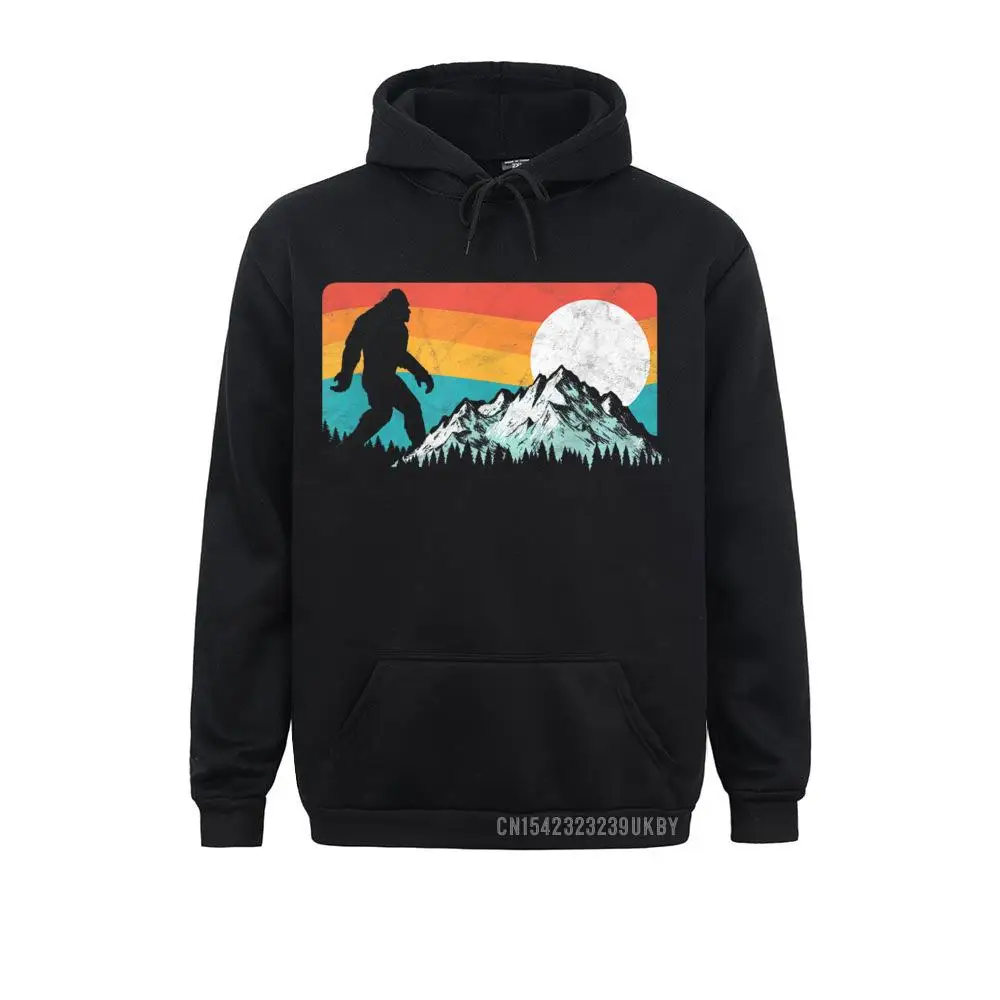 Design Retro Bigfoot Silhouette Rocky Mountains Hoody Mens Sweatshirts 2021 Discount Mother Day Long Sleeve Hoodies Sportswears