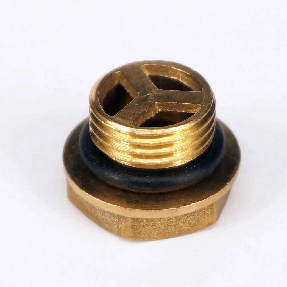 Sizes Metric BSPP Thread Male Brass Oil Level Sight Glass Window Hex Head For Air Compressor Gearbox