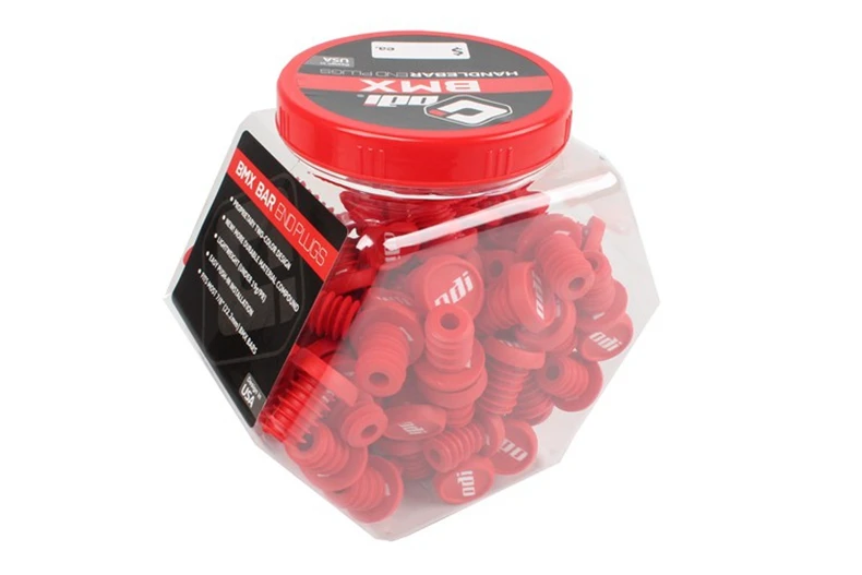ODI 2 Stück Mountainbike-Teile, Griff, rutschfest, fest, Lenkerkappen, Manopole, MTB, Fahrrad, Bar, Endstopfen für BMX Dh Fr Laufrad – Detail 2