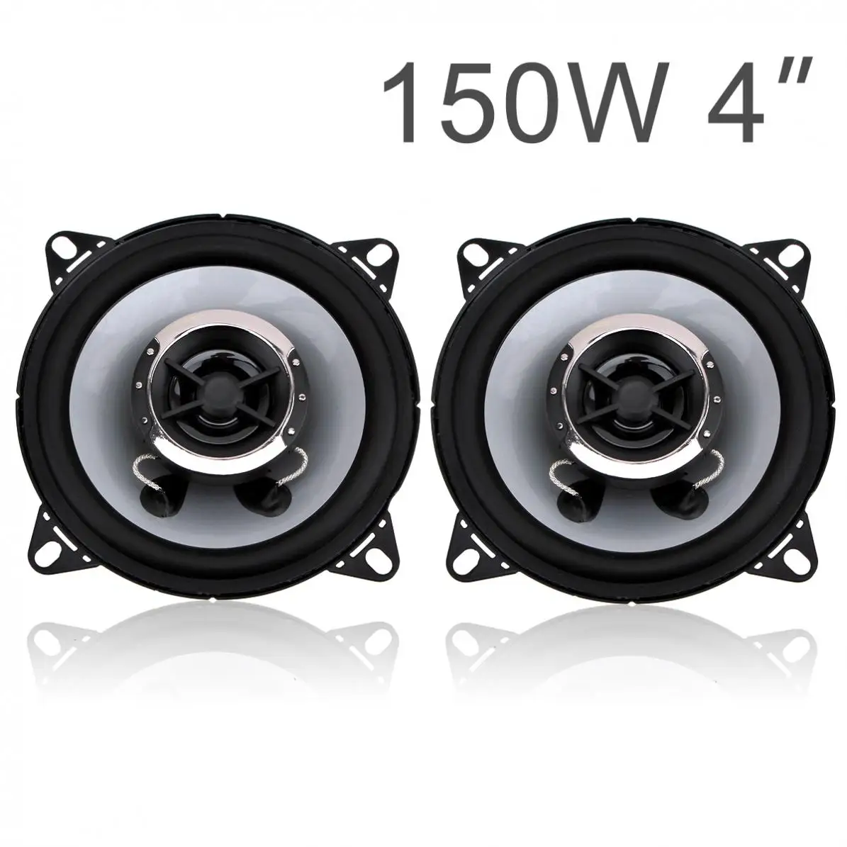 

2pcs 150W Dual-Cone Car Coaxial Horn Auto Audio Music Stereo Full Range Frequency Hifi Speakers Non-destructive Installation