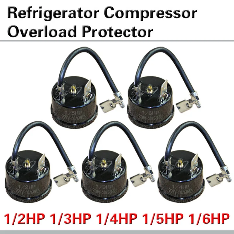 1/2HP  refrigerator freezer compressor overheating overload protector refrigerator compressor protector