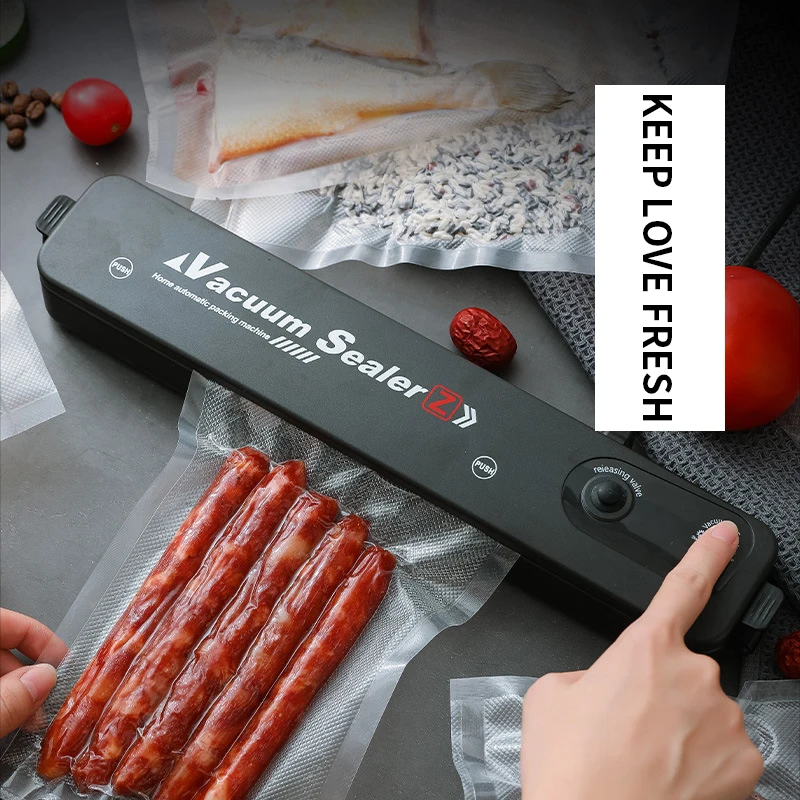 Macchina sottovuoto per uso domestico mini macchina per la conservazione del vuoto per alimenti macchina per l'imballaggio portatile da cucina automatica piccola
