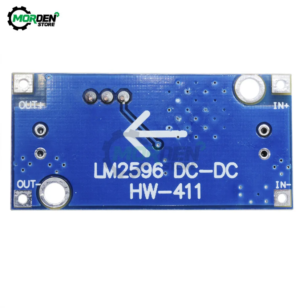 Convertidor reductor de DC-DC, módulo regulador de fuente de alimentación, salida de 1,25 V-30V, entrada de 4V-35V, LM2596, LM2596S