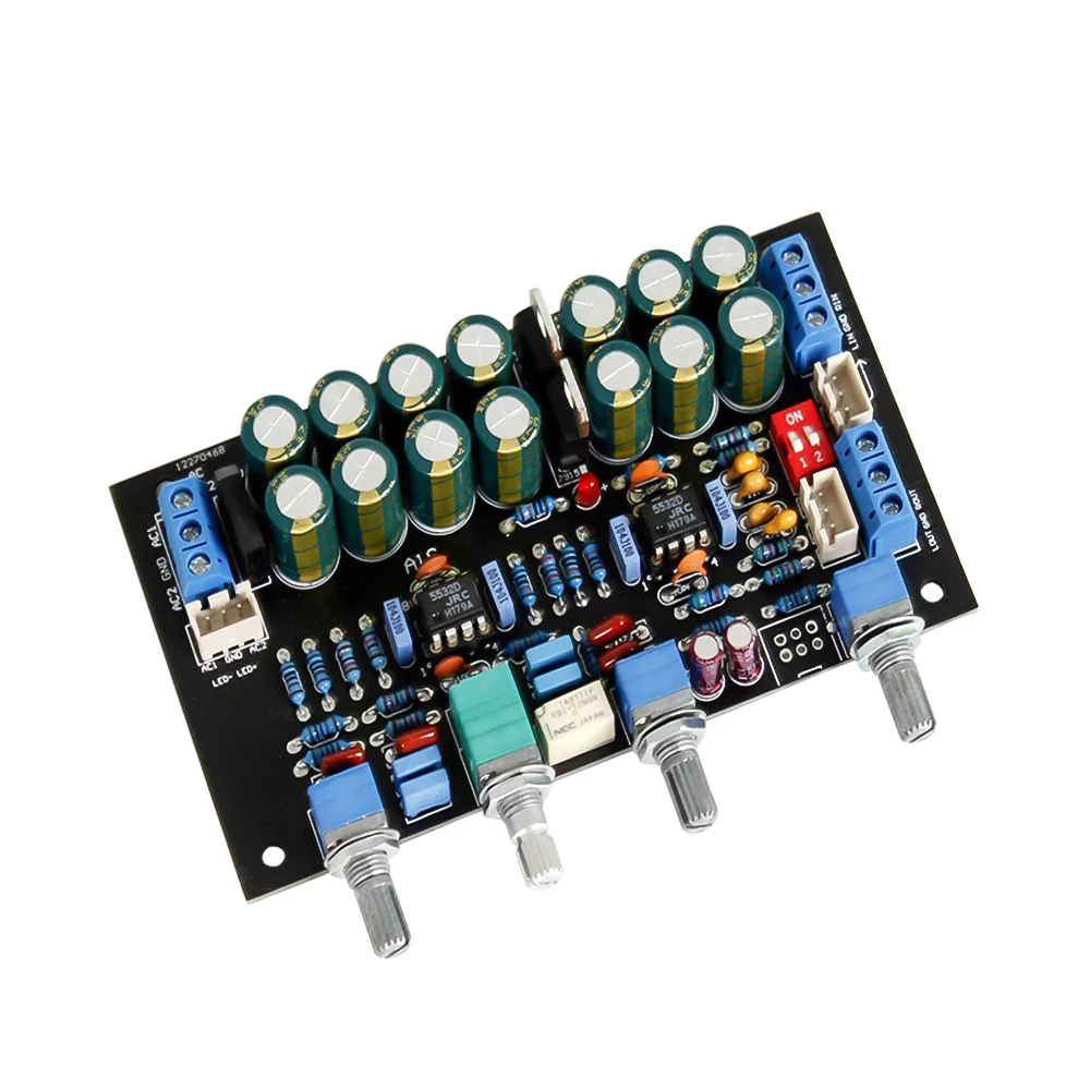 AIYIMA Pre-amplifier Tone Board JRC5532 OP AMP Preamp Volume Tone Control DIY Speaker Amplifiers Sound Audio Amp