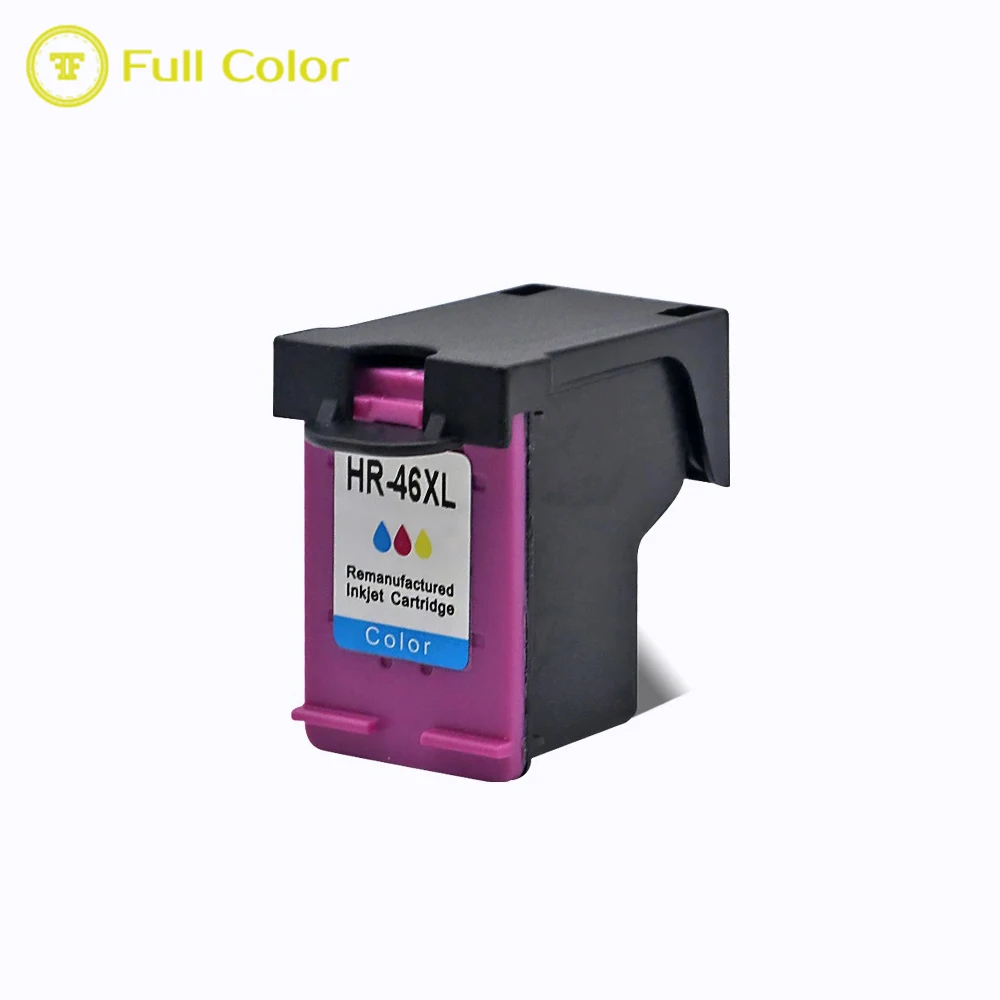 FULLCOLOR premium quality ink cartridge 46 compatible for hp Deskjet 2020HC 2520HC 2025HC 2029 2529 4729  printer