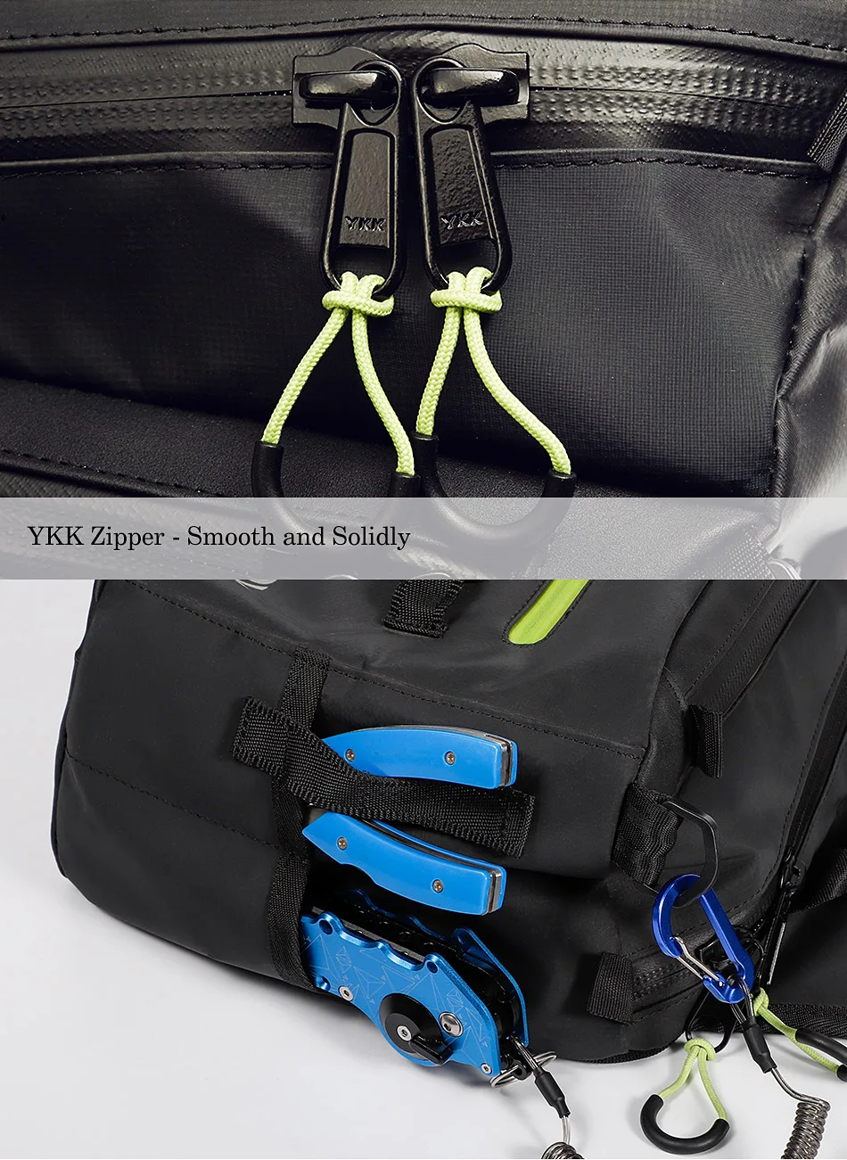 NOEBY Sling Pack Angeln Tasche Multi-funktion Tragen-beständig Wasserdicht Nylon Qualität Reise Wandern Outdoor Sport Bekämpfen – Detail 11