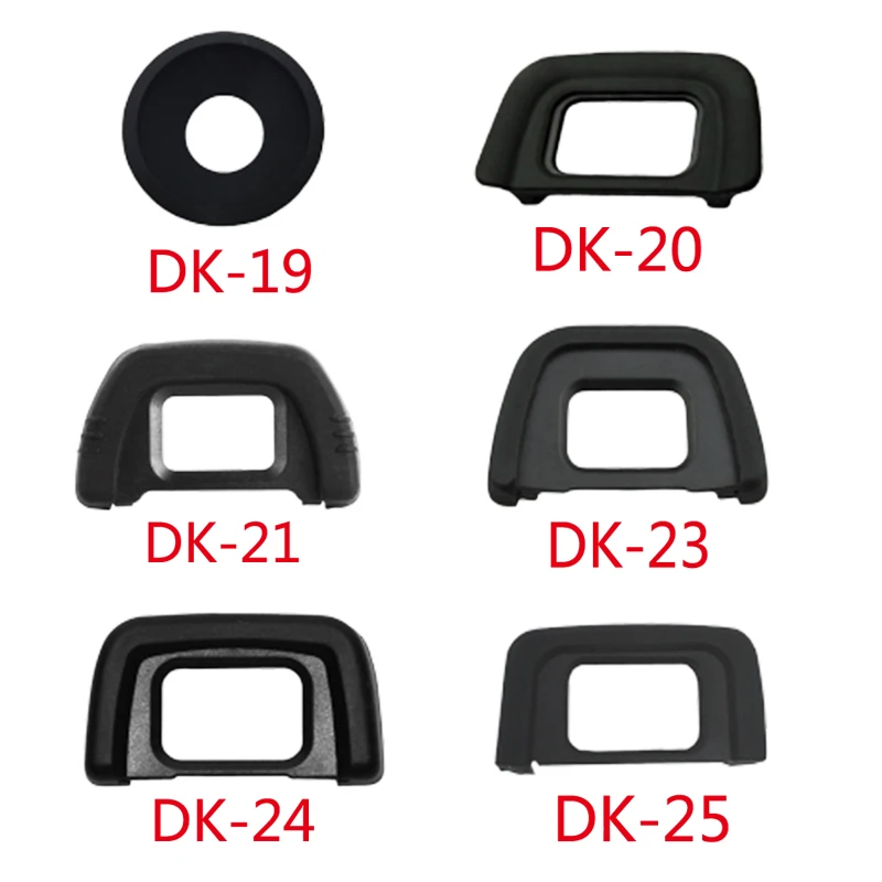 Rubber Eye Cup DK-19 DK-20 DK-21 DK-23 DK-24 DK-25 Camera Eyecup Eyepiece for Nikon D3100  D5000 D700 D3300 D5100 D7000