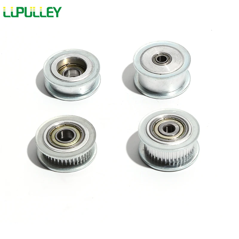 2GT 55T Idler Timing Pulley GT2 55Teeth 3D Printer Part Pulley WheelWith Inner Bore 5/6/8/10/12/15mm Timing Pulley For Prototype