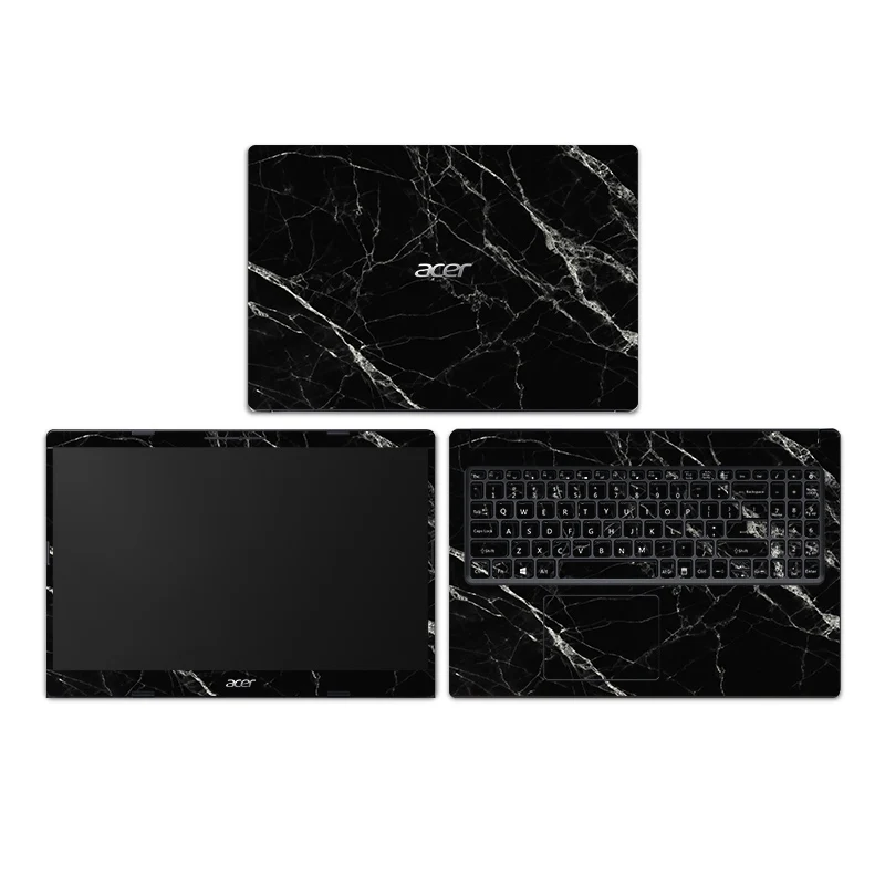 Simple Marble Cover Laptop Sticker For Acer Laptop 5750G/A515/A311 31 /E1 431/E1 410 Notebook PVC Skin Scratch Protection Film