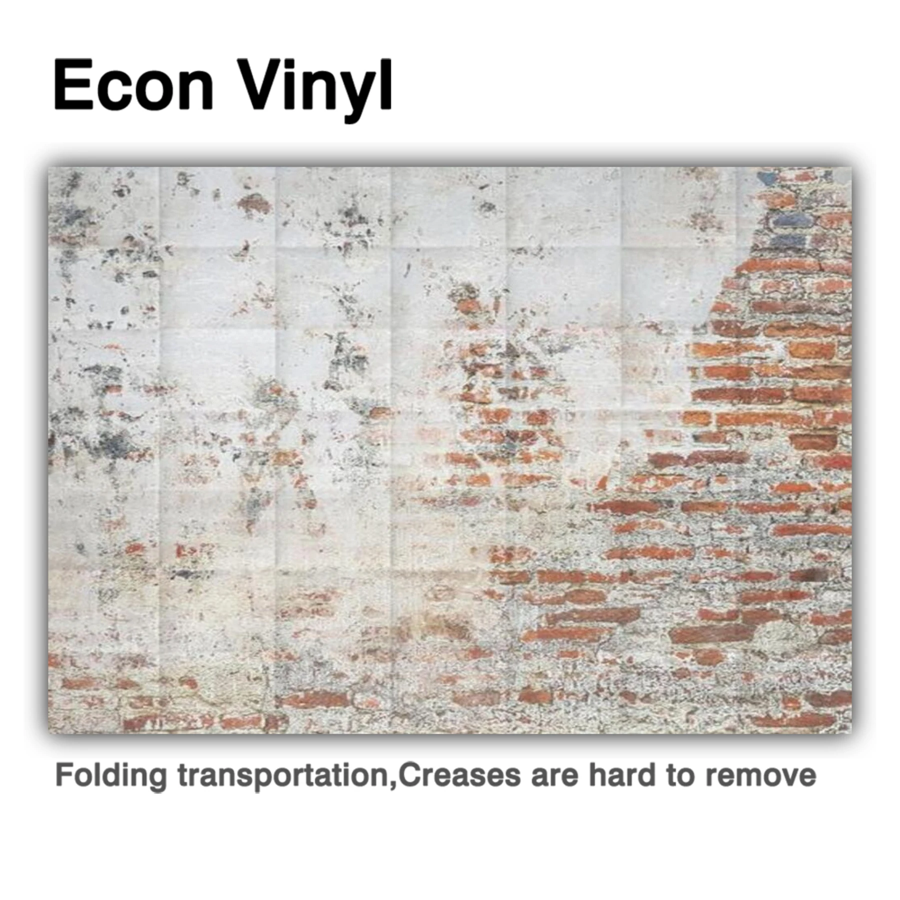 Allenjoy Vintage Old Brick Wall Background Birthday Party Professional Personal Photography Studio Props Backdrop Photophones