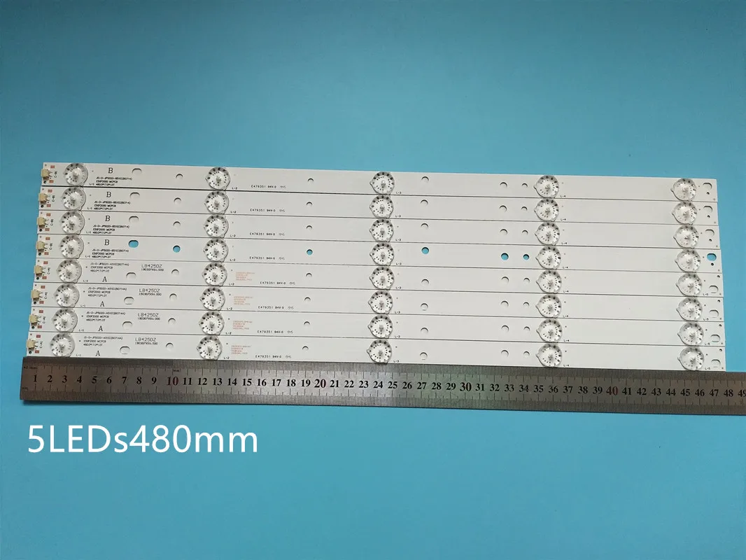 

LED Backlight strip 5 Lamp For PHILIPS 50"TV D50-F2000 JS-D-JP5020-A51EC B51EC