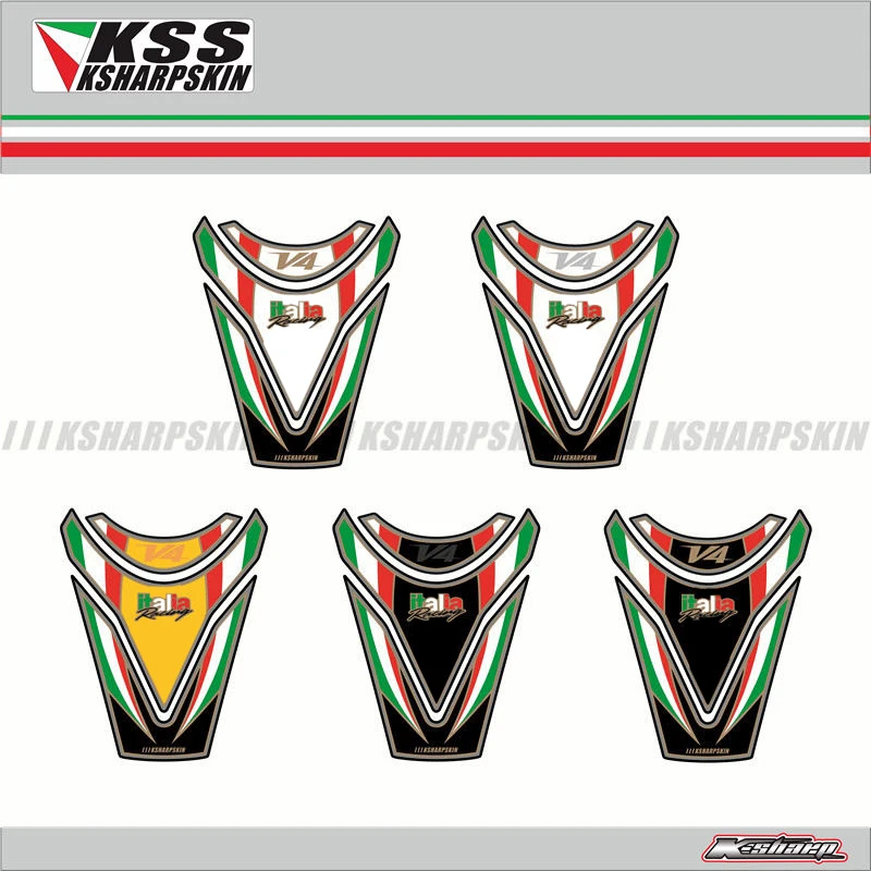 

3D ADESIVI Sticker Decal Emblem Protection Tank Pad Cas Cap Fit FOR APRILIA RSV4