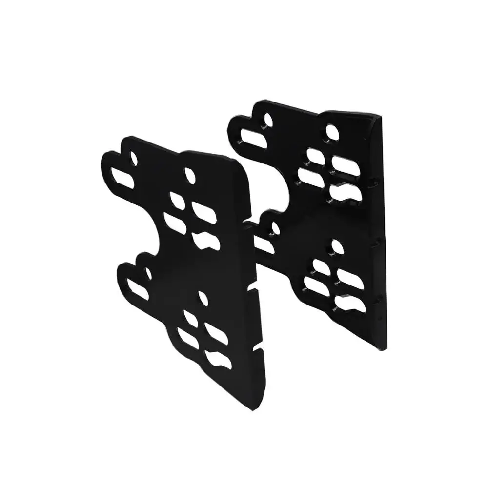 Radio Replacement Installation Kit Brackets for Car Stereo Panel Fascia Side Mounting Universal