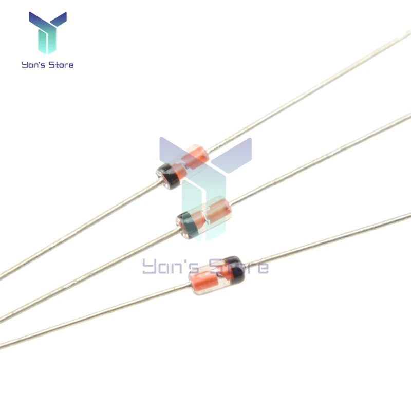10 Chiếc Gecmani DIODE 1N34A DO-35 1N34 IN34A Diy Bộ Điện Tử Diy Điện Tử Bộ