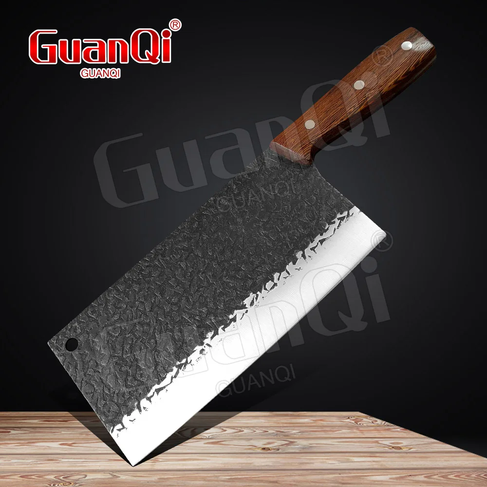 Hand Forged Kitchen Knife High Carbon Stainless Steel chopping Cleaver Chef Knives Professional slicing knivesMeat Vegetables