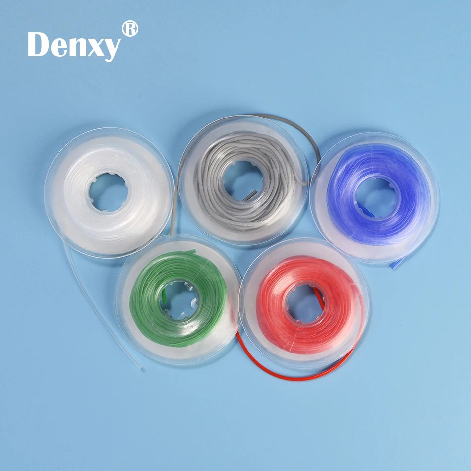 High Quality Orthodontic Archwire Sleeve Dental wire protect pump clear silver color Dental Tubing Bumper Orthodontic Bracket