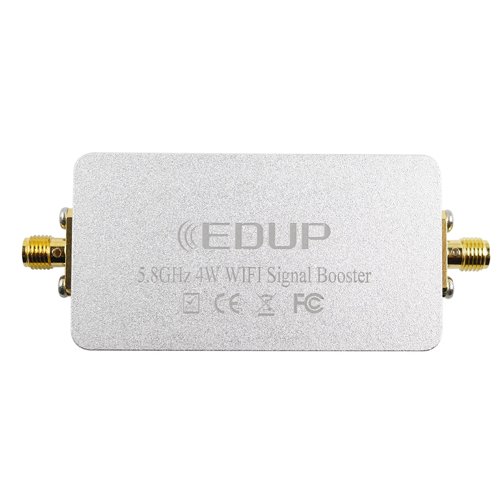 Imagem -02 - Edup-extensor Wifi 5.8ghz 4w Reforço de Sinal Amplificador Antena Destacável Repetidor de Longo Alcance Adaptador sem Fio