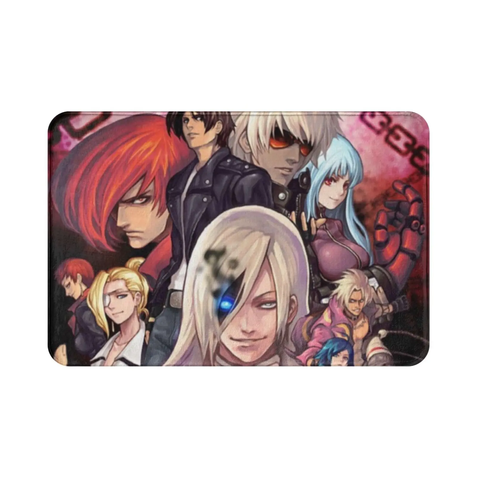 King Of Fighters Characters Kula Diamond Iori Yagami Kyo Kusanagi Ash Crimson Saiki Vice Mature Elizabeth Kof Xii Print