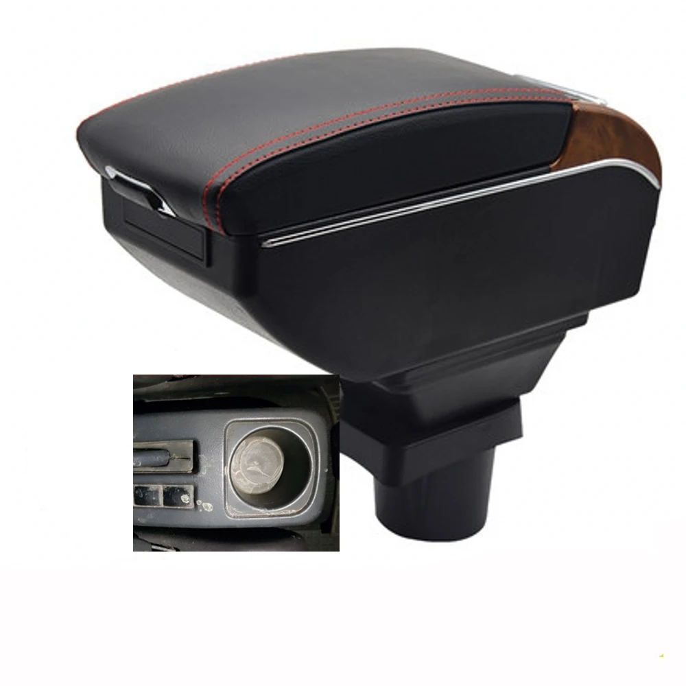 For Suzuki Liana Armrest Box Arm Elbow Rest Central Console Storage Car Accessories Interior with USB Cup Holde LED