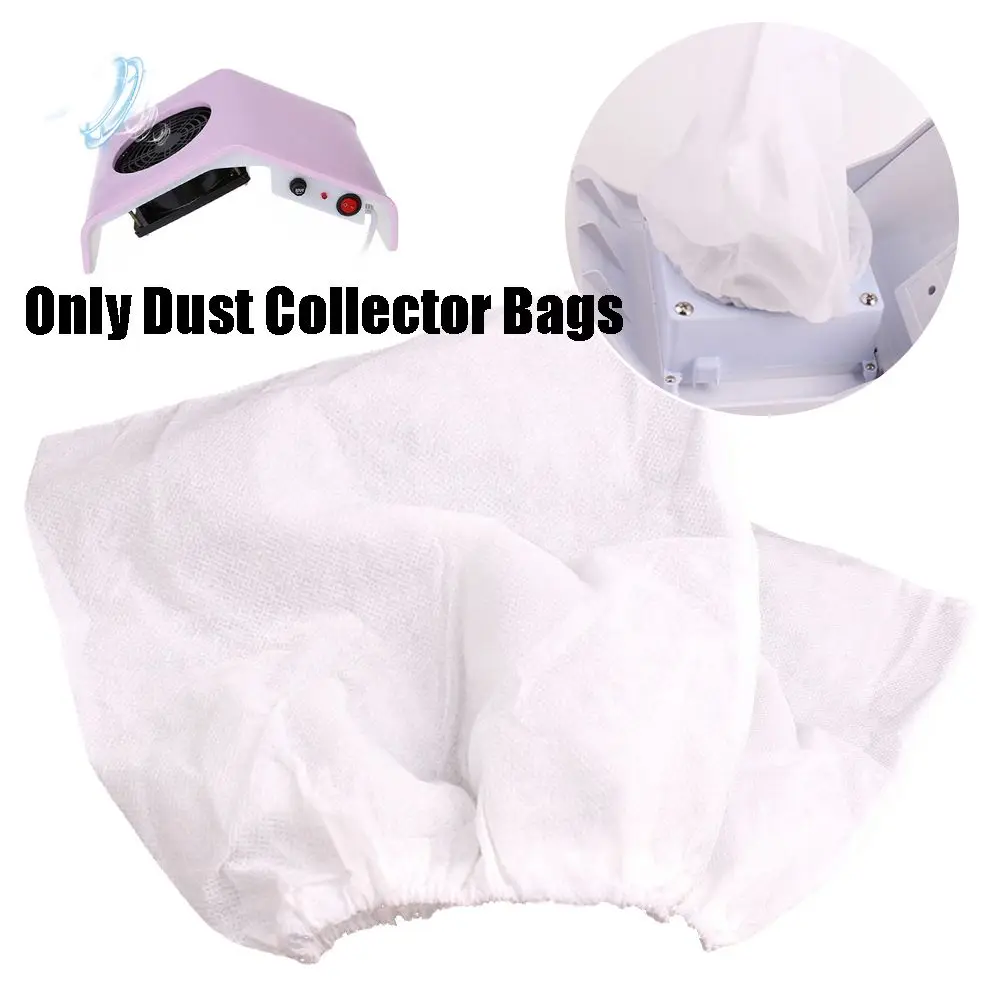 

Cleaner Elastic Manicure Non-woven Nail Dust Collector Bags For Nail Art Dust Suction Collector Nail Art Tool Replacement Bags