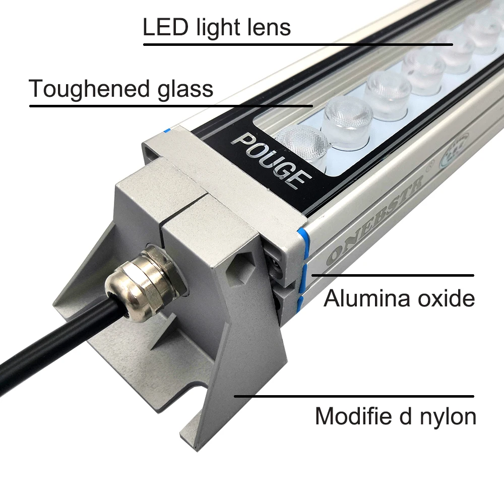 6W 24V/220V Led Panel Working Light CNC Machine Work Tool Lighting High Illumination Strong Light Waterproof IP67 Free Shipping