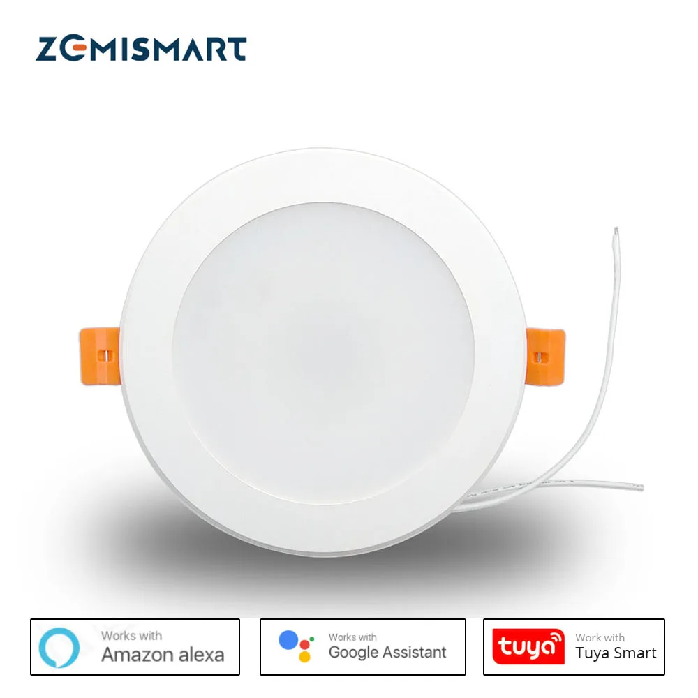 

Zemismart 4 Inch WiFi RGBCW Led Downlight Voice Control Alexa Echo Dot Spot Show Google Home Assistant IFTTT Home Automation