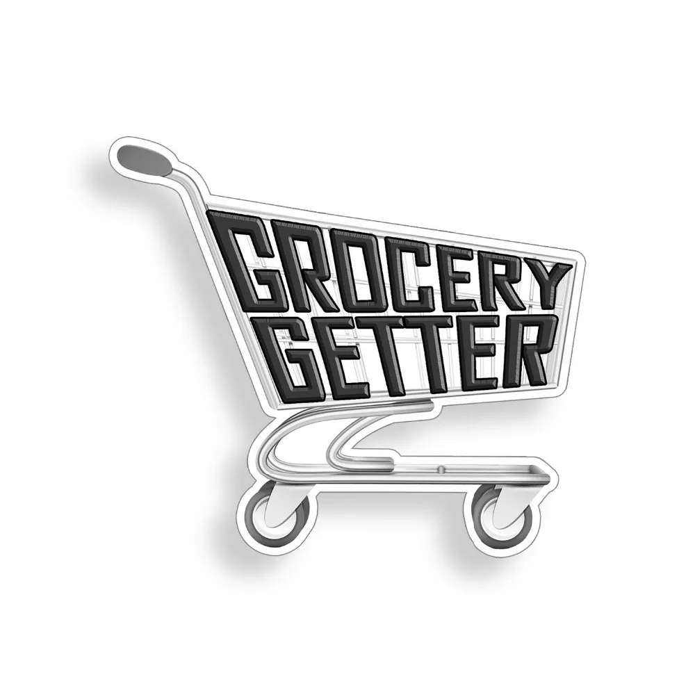 Grocery Getter Sticker Car Tuner SUV Mini Van Wagon JDM Euro Window Bumper Decal